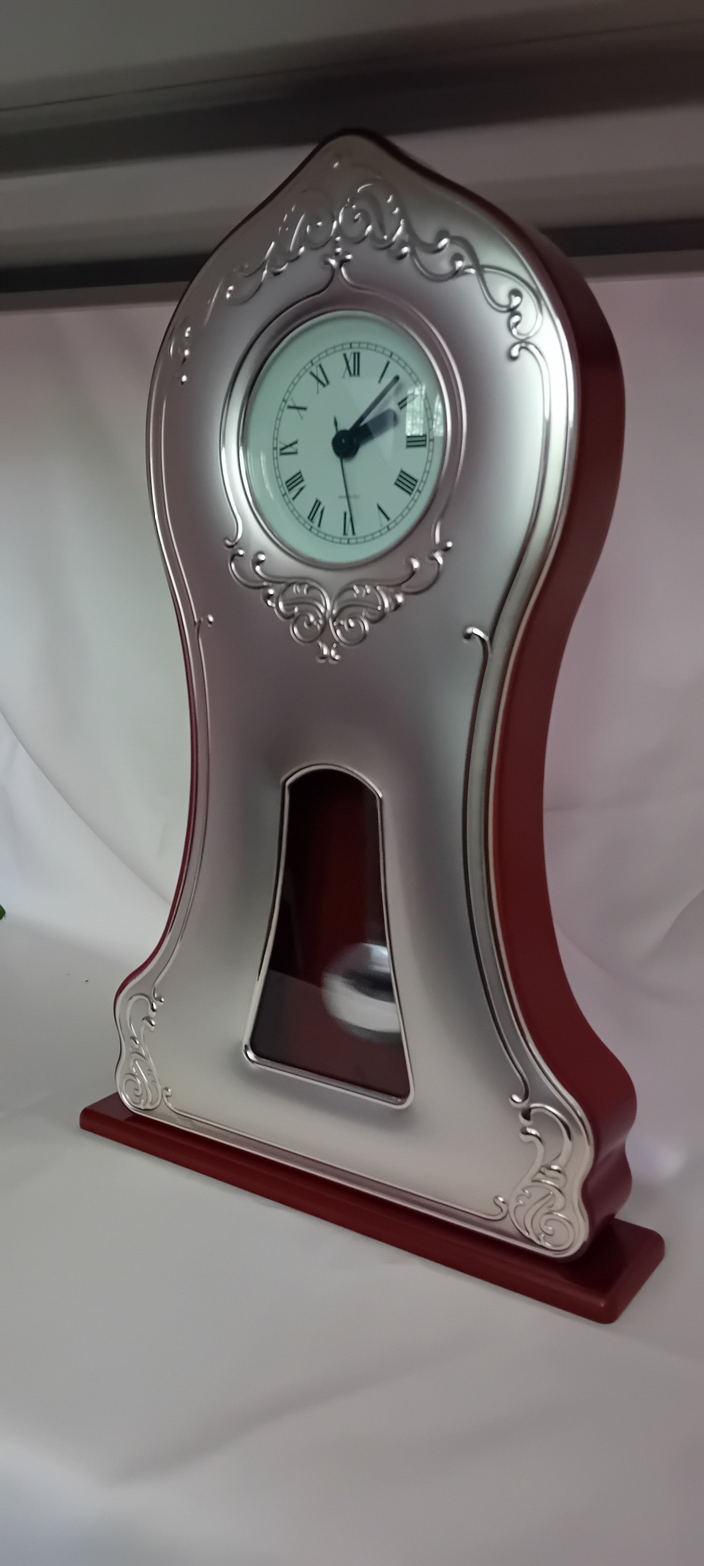 Pendolo in legno e argento 925