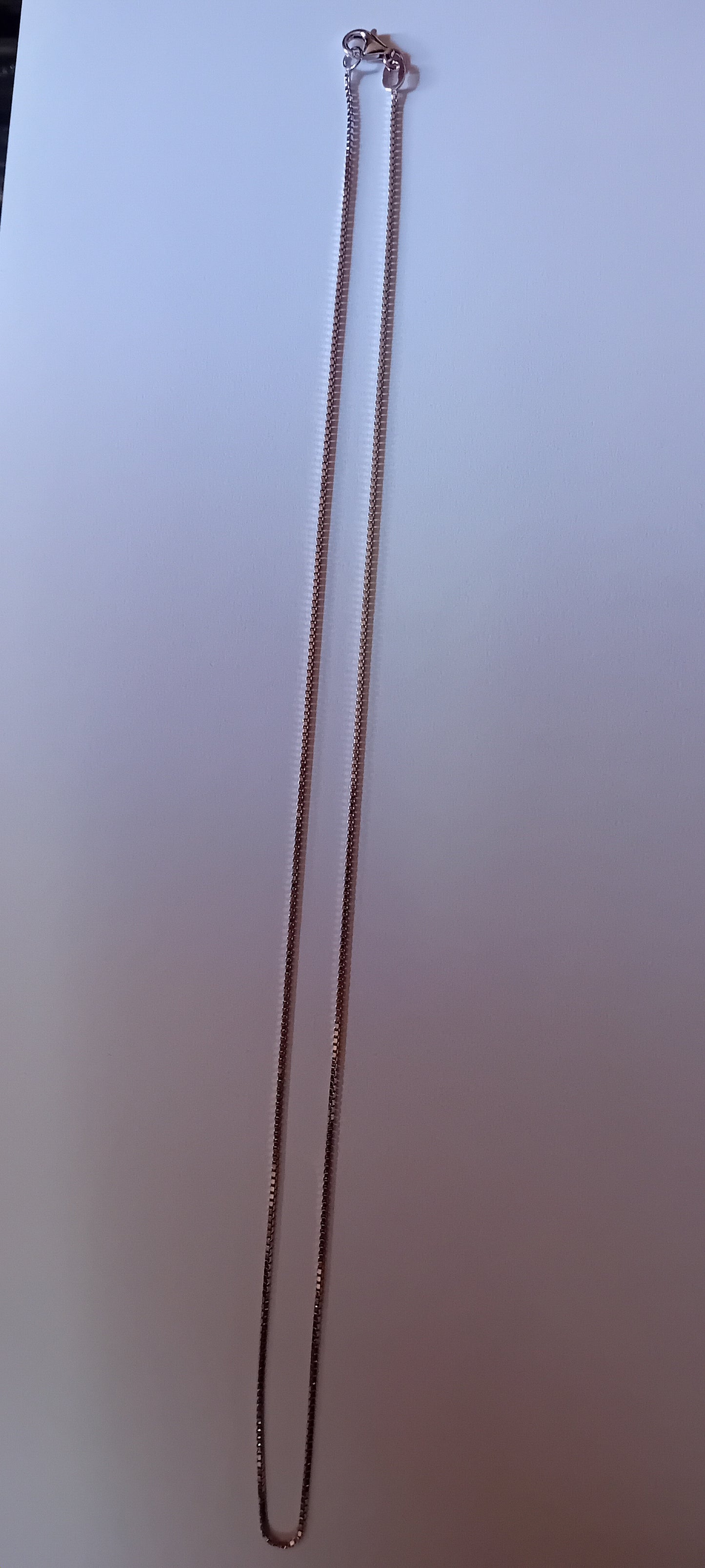 Catena veneta argento 925 rodiato