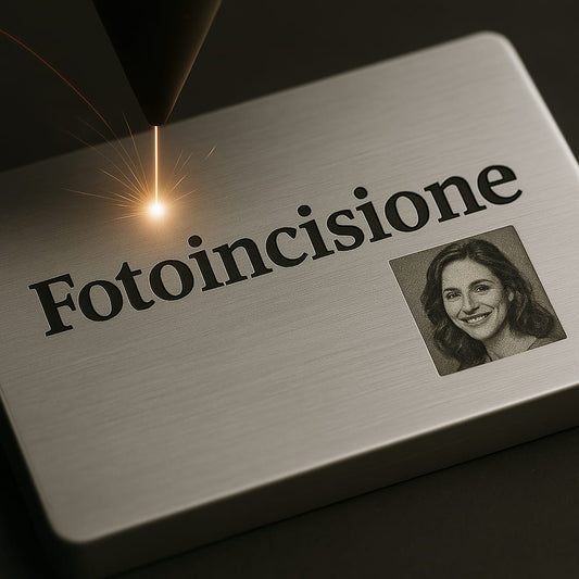 Servizio fotoincisione doppia (su entrambi i lati)